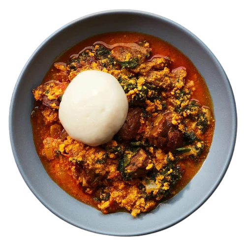 Classic Goat Fufu, Nigerian dish from Fork in Nigeria